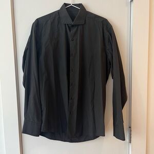 Men's Black Dress Shirt